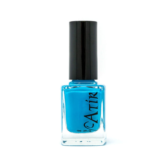 ATiR Acai You Soon nail polish – bright candy blue cream finish