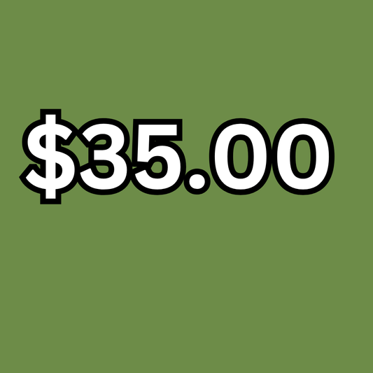 Gift Card Redemption $35.00
