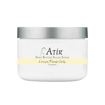 Shea Butter Sugar Scrub in Lemon Pound Cake Scent